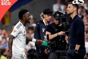 上头了！阿斯报：维尼修斯被换下时暴怒，对阿隆索爆粗“滚XX的”