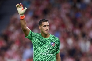 马竞官方：门将穆索因发烧缺席训练，医疗团队建议他居家休息