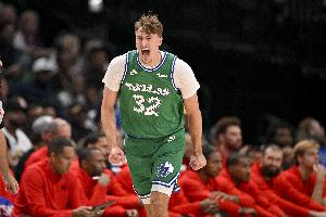 克莱给弗拉格提建议：新秀赛季放开打试试水 不用怕承担责任