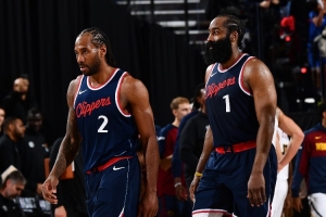 美记：小卡和哈登同时出场时快船净胜分大幅下降 球队对抗也不足